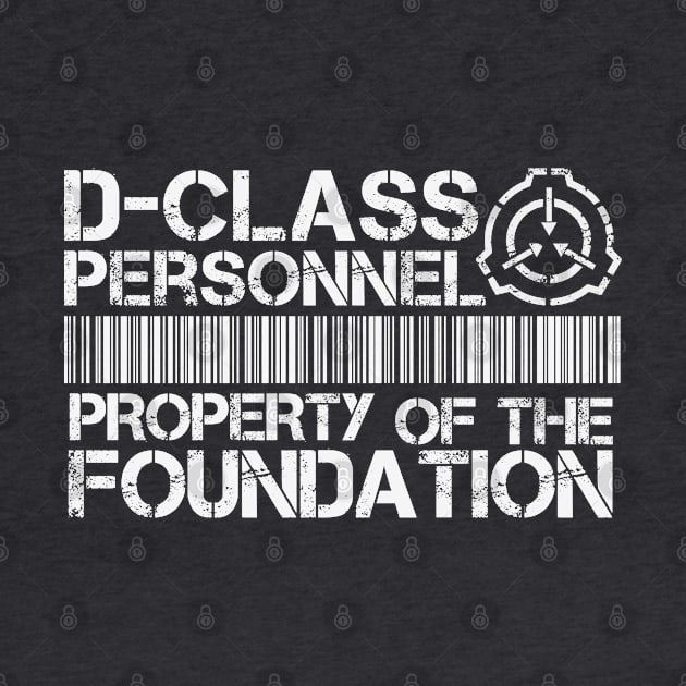 D-Class Personnel White Stamp Design by Toad King Studios